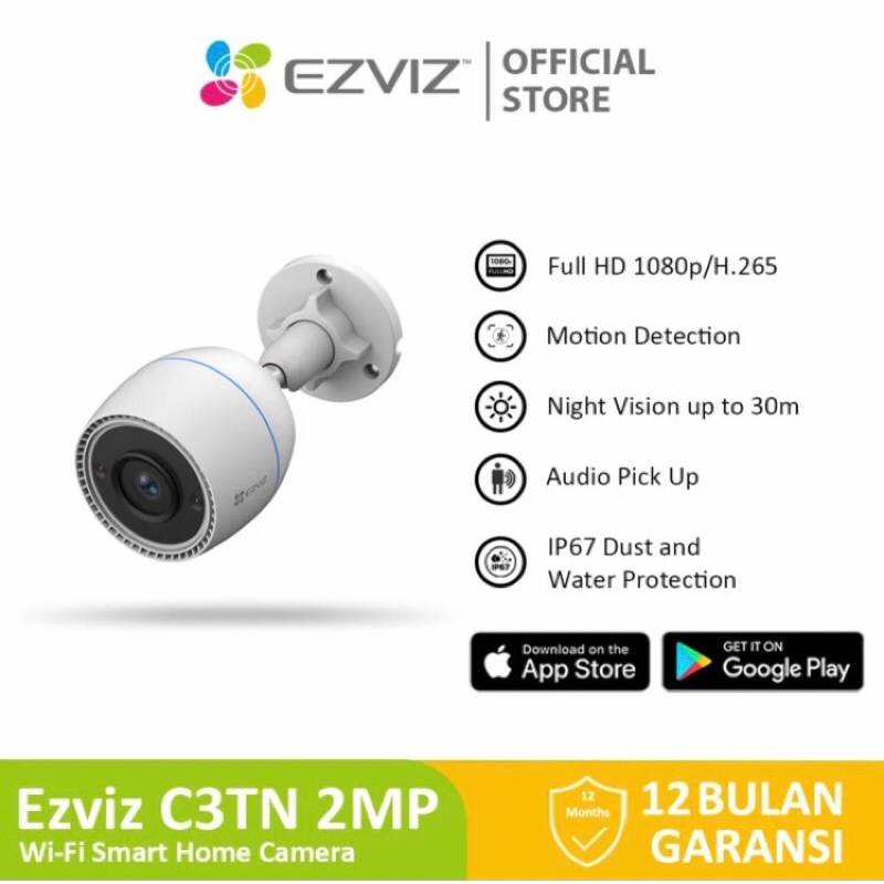 CCTV EZVIZ C3TN 2MP ( Outdoor )