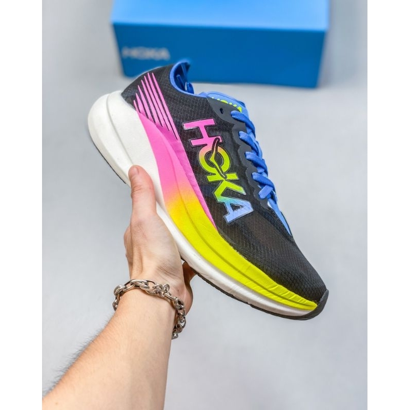 SEPATU HOKA ONE ONE ROCKET X2 Running Shoes