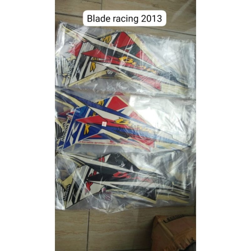 COD / striping ori Honda Blade new 2013 / stiker Blade 125 full body