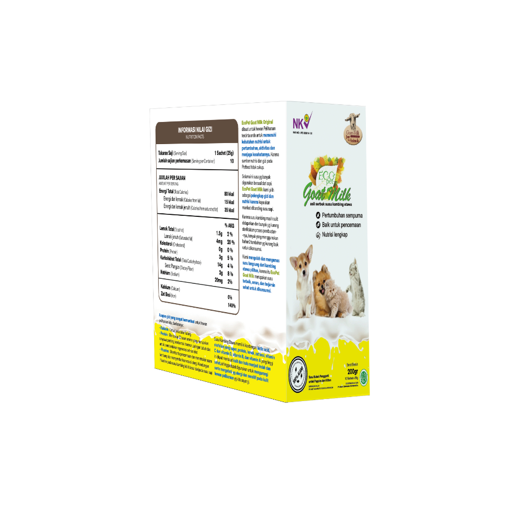

Susu Kambing Ecopet Original