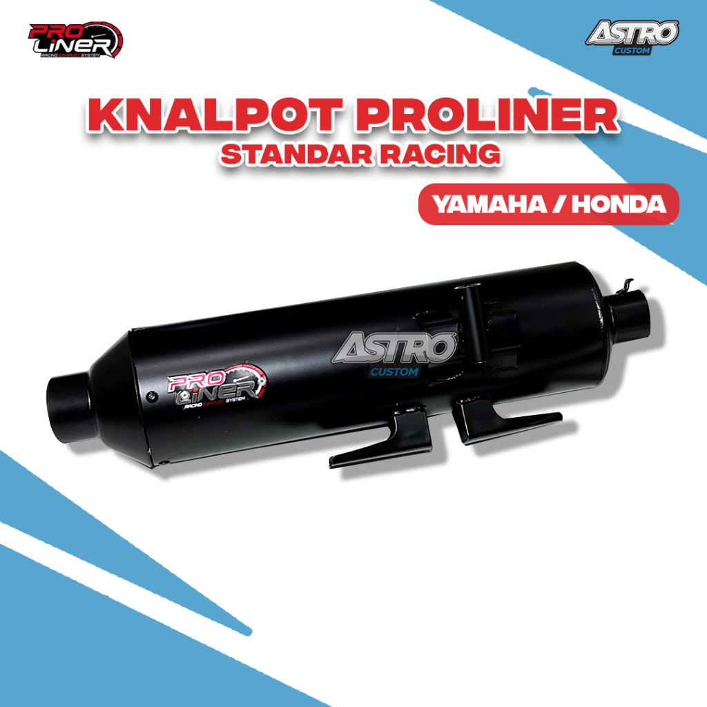 Knalpot Proliner Beat Scoopy Vario 110 Fi ESP Genio Beat Deluxe Vario 125 150 PCX Kenalpot Standar