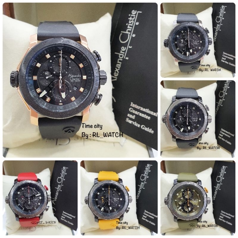 ALEXANDRE CHRISTIE AC6565 RUBBER