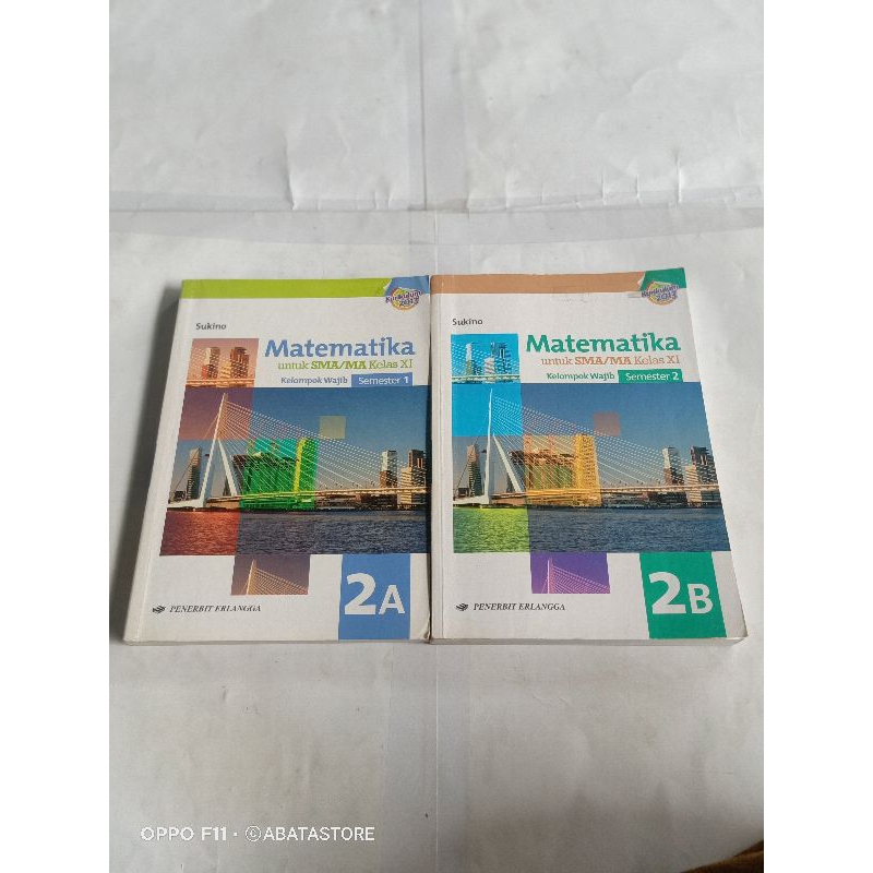 BUKU MATEMATIKA SMA MA KLS XI K13 2A 2B SUKINO 2014