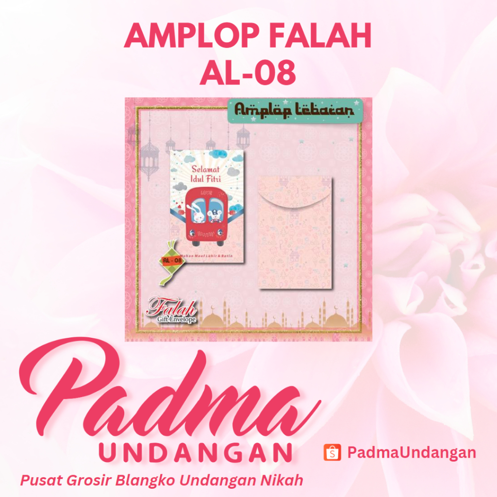 

Amplop Falah AL-8 | PadmaUndangan