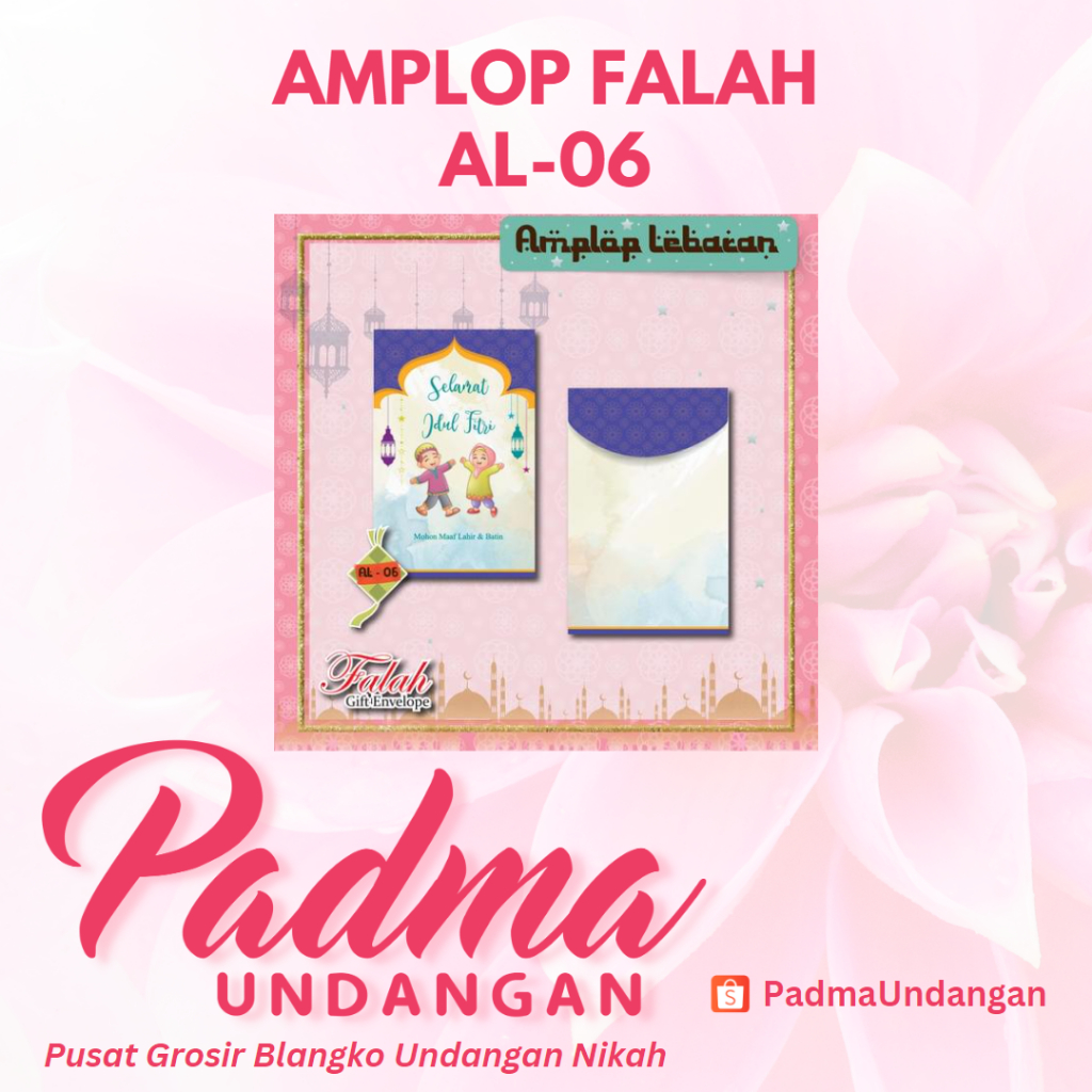 

Amplop Falah AL-6 | PadmaUndangan