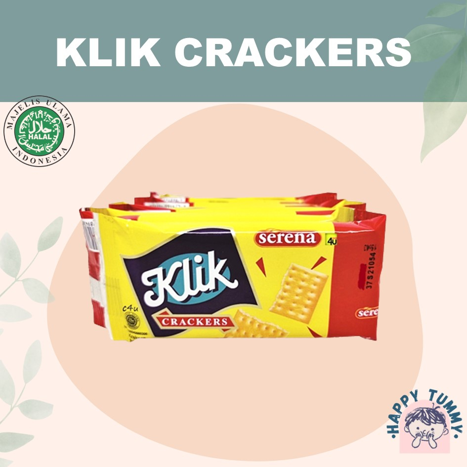 

Klik Crackers 12 gr. biskuit serena. PAK