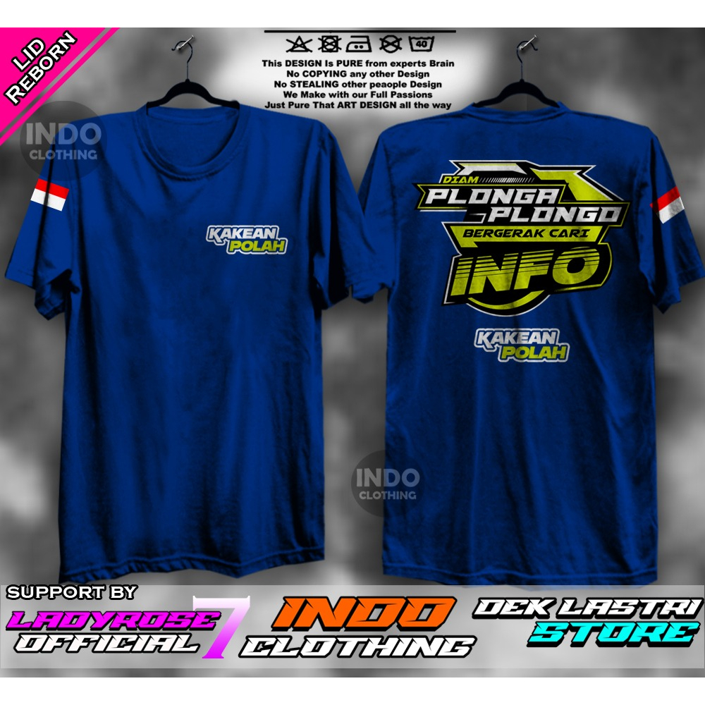 KAOS PRIA KATA-KATA VIRAL KAKEHAN POLAH DIAM PLONGA PLONGO BERGERAK CARI INFO