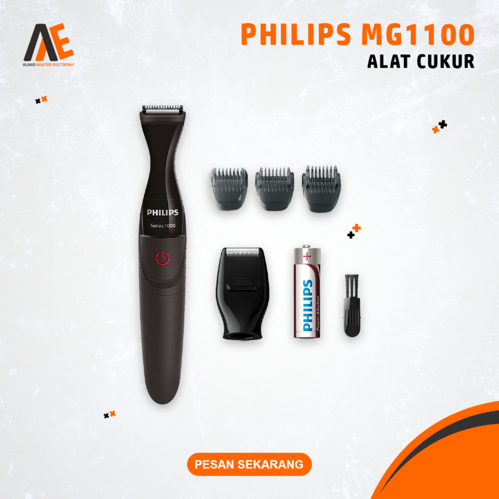 Alat Pencukur Elektrik Philips MG1100 Mesin Cukur Rambut Kumis Jenggot