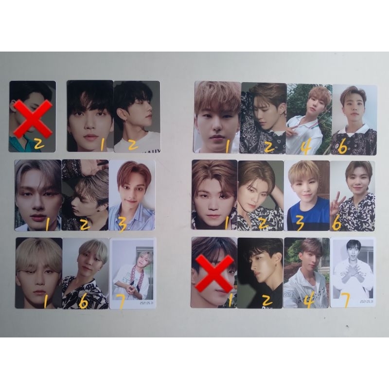 Seventeen Dicon 101 Custom Book Joshua Jun Hoshi Woozi DK Seungkwan Photocard