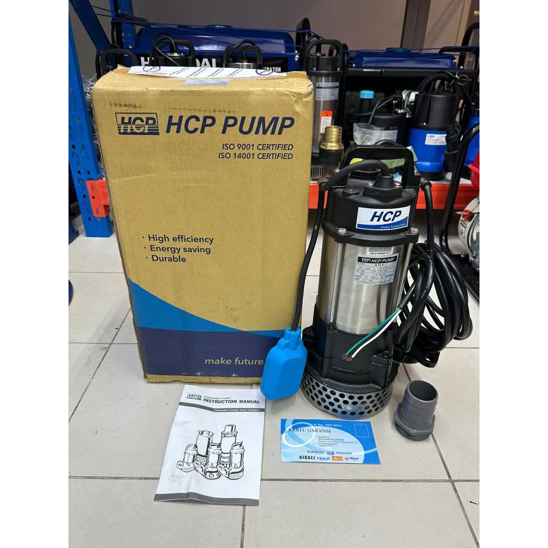 Pompa Celup Air Kotor 750 Watt Otomatis Pompa HCP A-21F 1HP 1Phase

