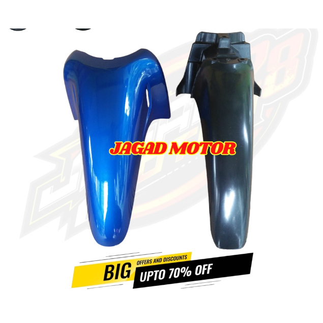 SPAKBOR DEPAN BIRU KARISMA 125 XD BAHAN TEBAL MIRIP ORIGINAL