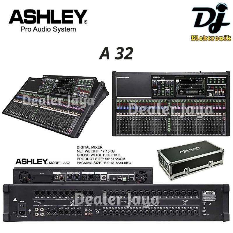 Mixer Digital Ashley A 32 / A32 - 32 channel