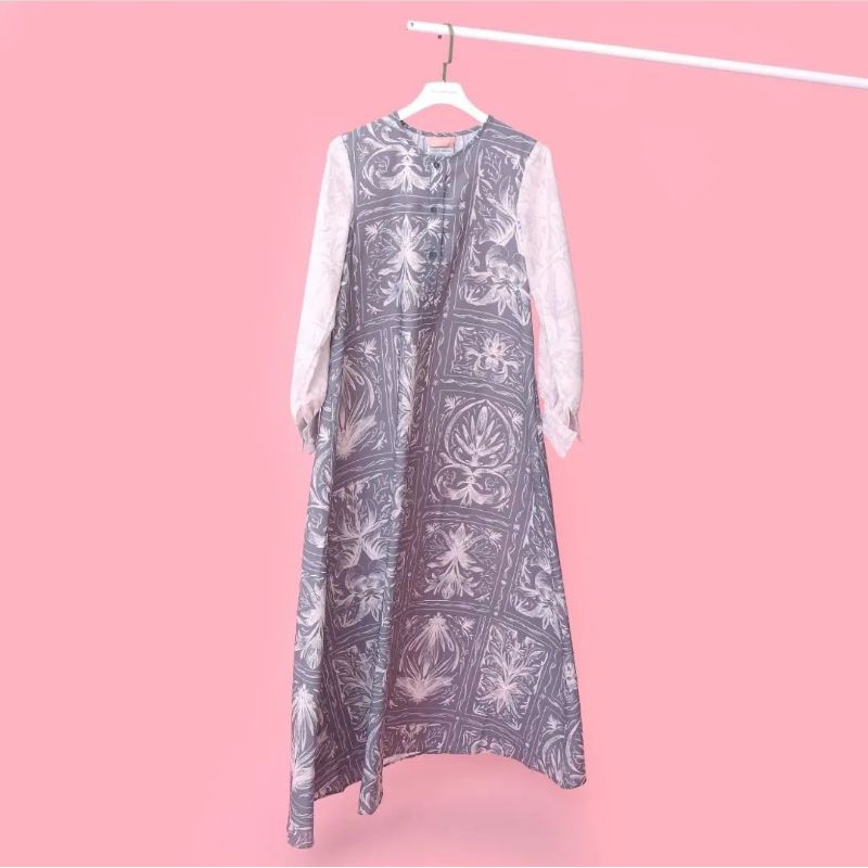 Balalu Dress Riamiranda Minang Dekade Kaftan Ria Miranda Original RM Busui