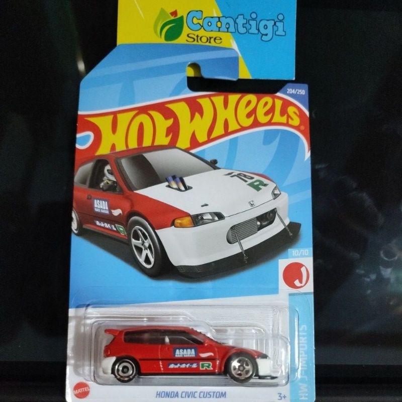 Hot wheels Honda Civic Custom