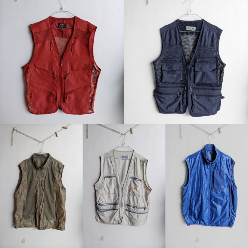 Preloved Second Vest Utility Pria