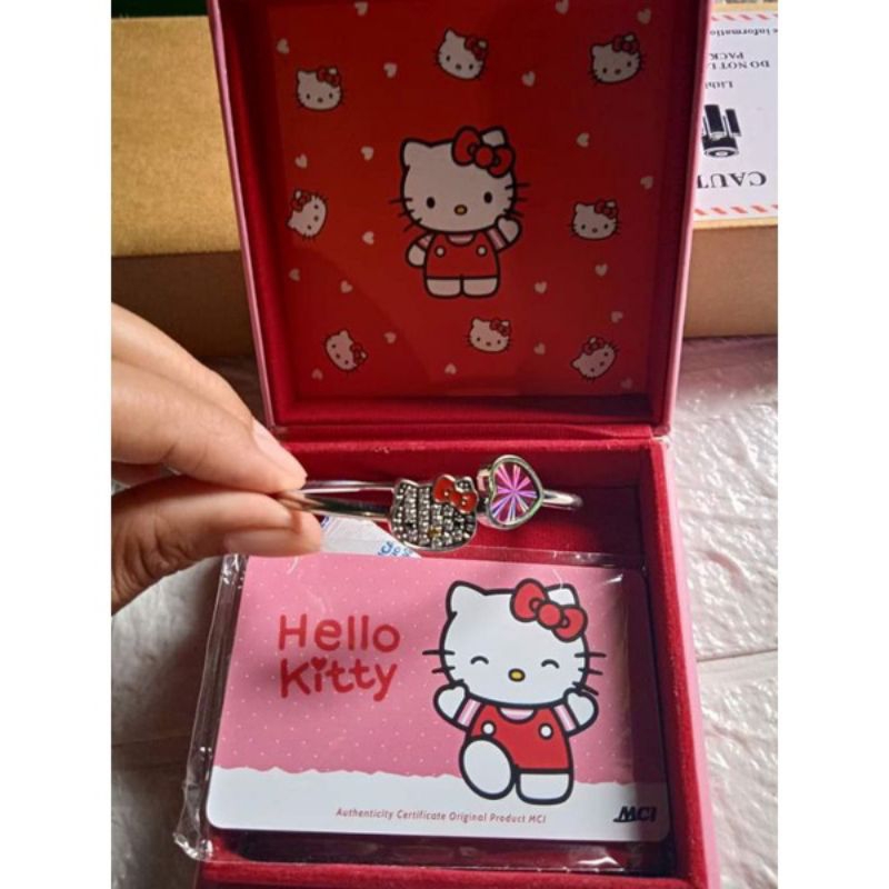 Gelang Hello Kitty ORI MCI Segel