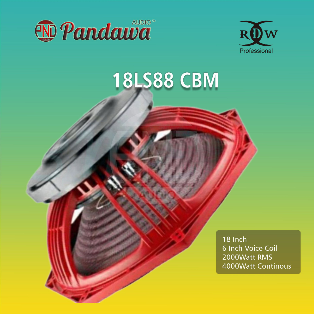 Speaker RDW 18LS88 CBM - RDW 18 inch - LS88 CBM