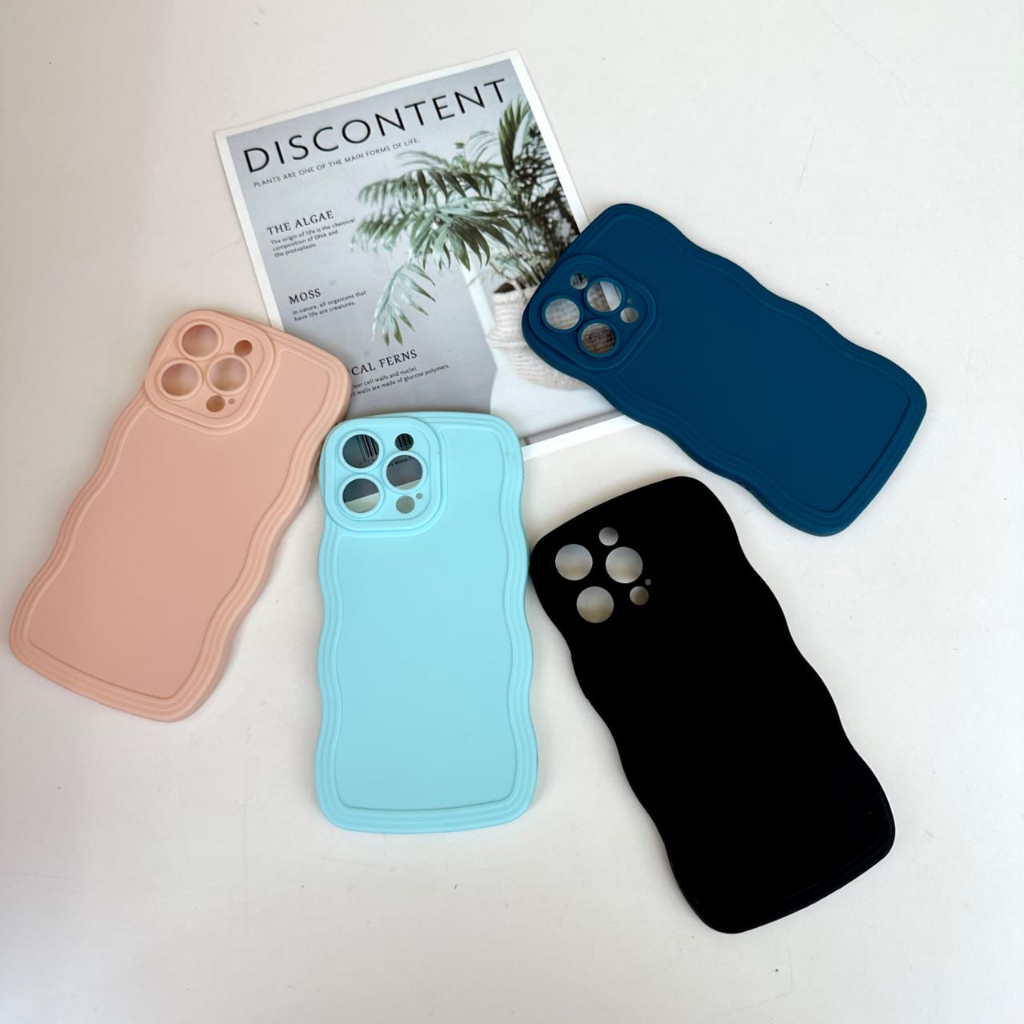 CASE GELOMBANG WARNA IPHONE 6/IPH 6+/IPH 7/PH 7+ (HOKY ACC)