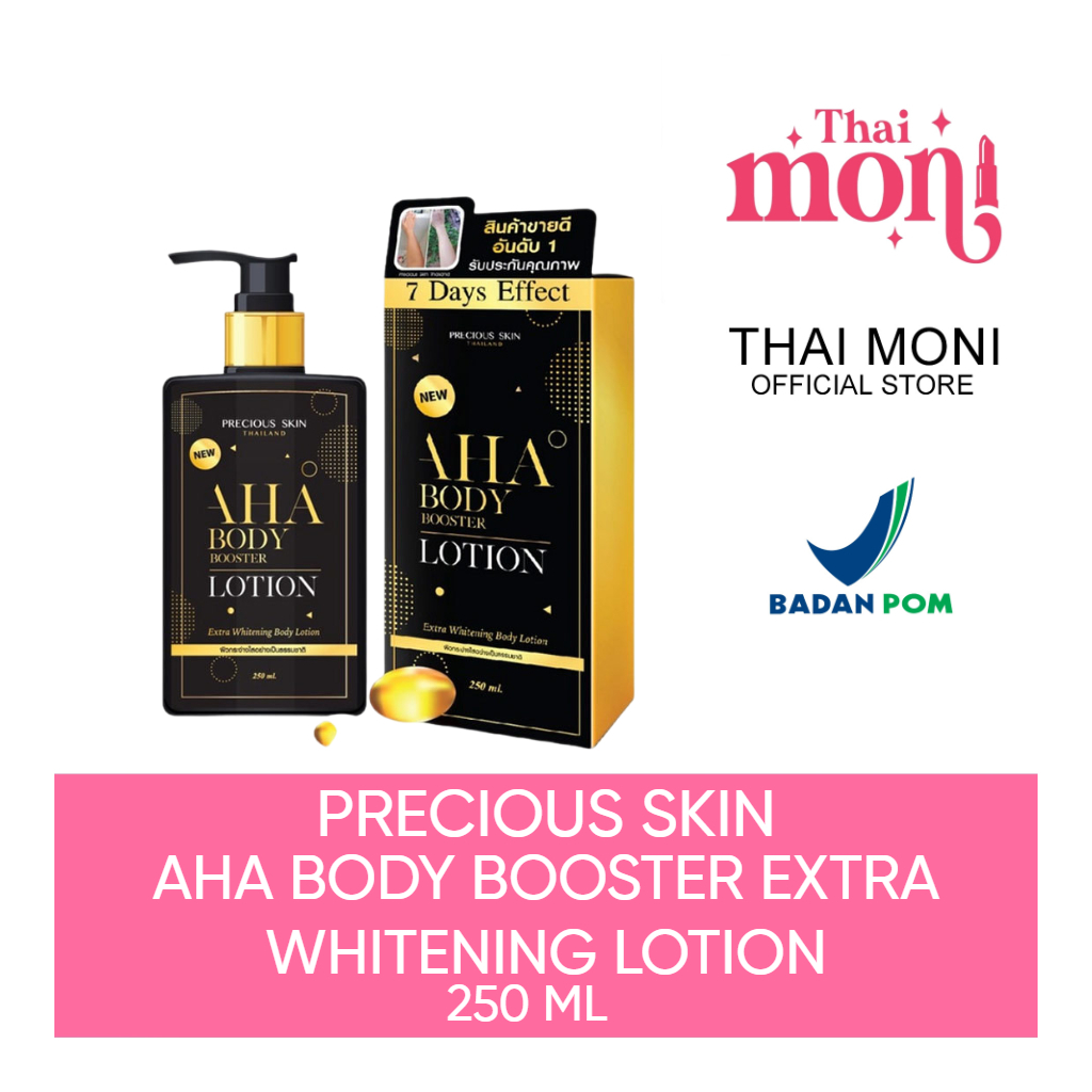 Precious Skin Thailand AHA Body Booster Lotion 250ml / Handbody / HB Pencerah Pemutih Badan
