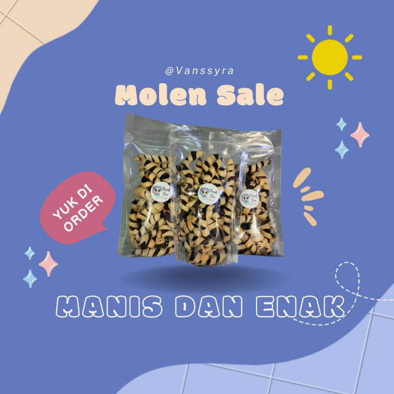 

Molen Sale Lilit/Makanan Ringan, 150gr 250gr