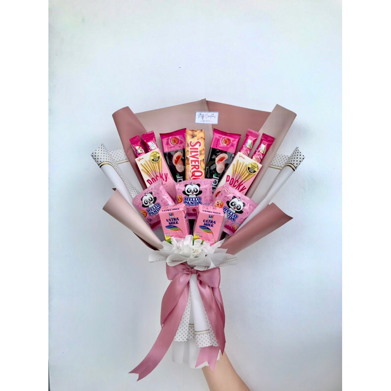 

Bucket snack pink