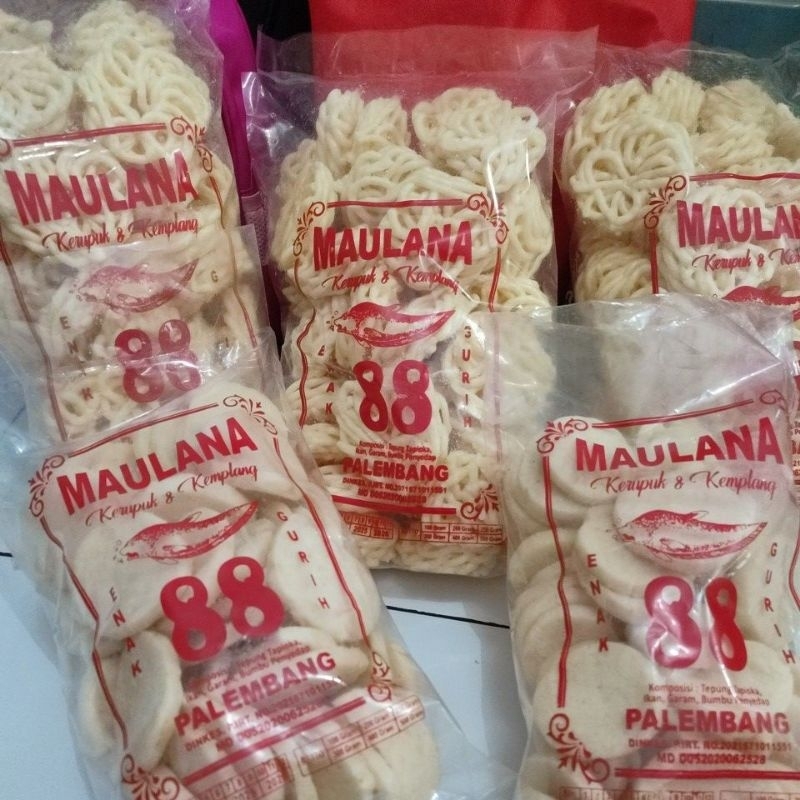 

Kerupuk & Kemplang Maulana 88 ASLI 100%