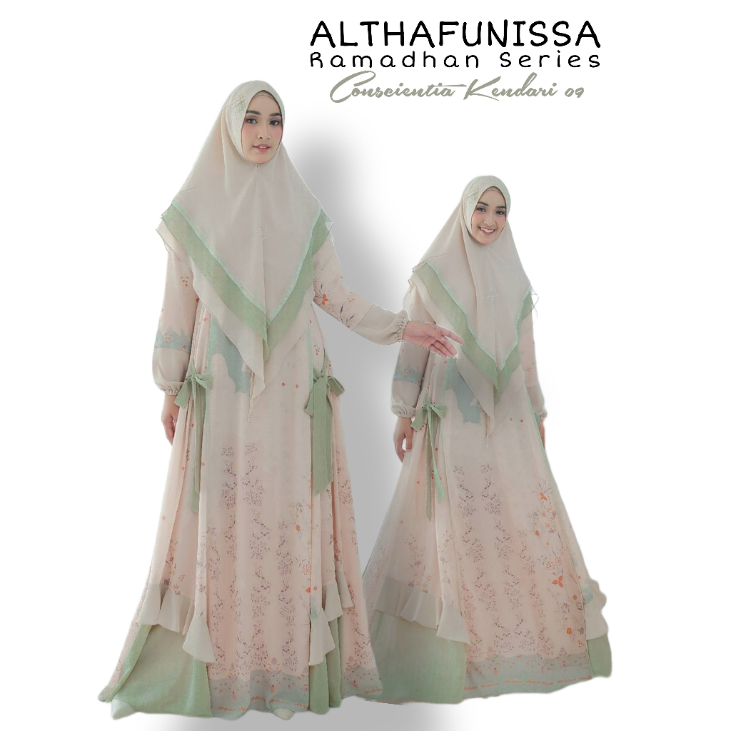 ALTHAFUNISSA I RAMADHAN SERIES I CONSCIENTIA KENDARI 09 I BAJU SET SYARI