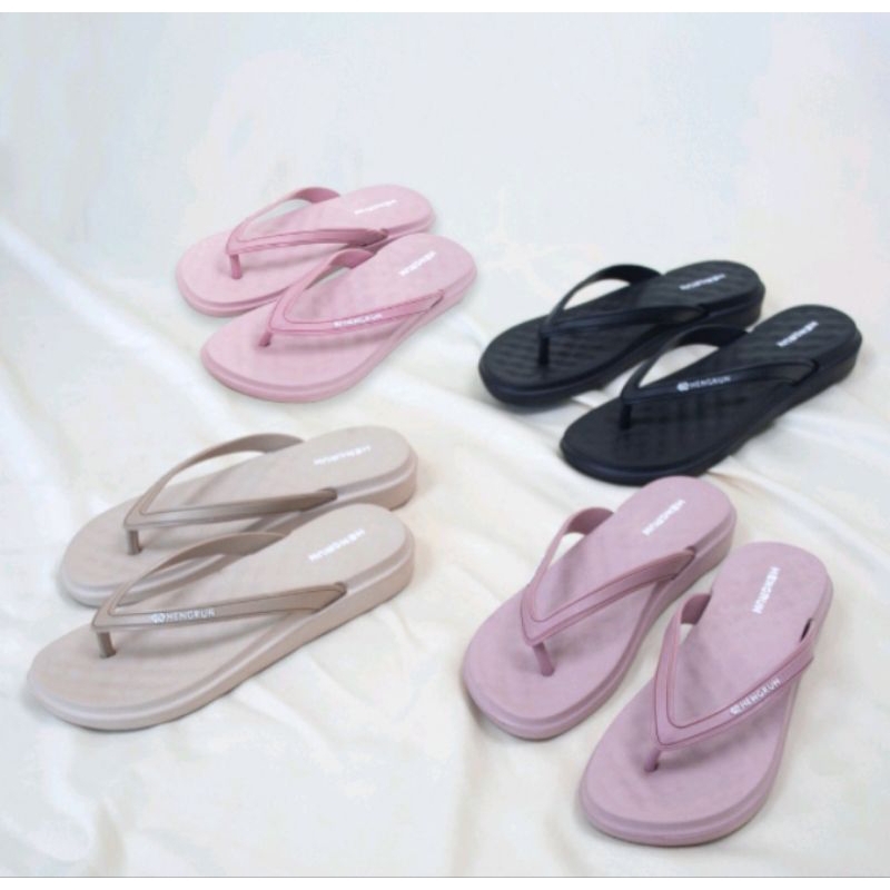 Sandal Jepit Wanita Hengrun 601 / Ringan dan Anti Slip