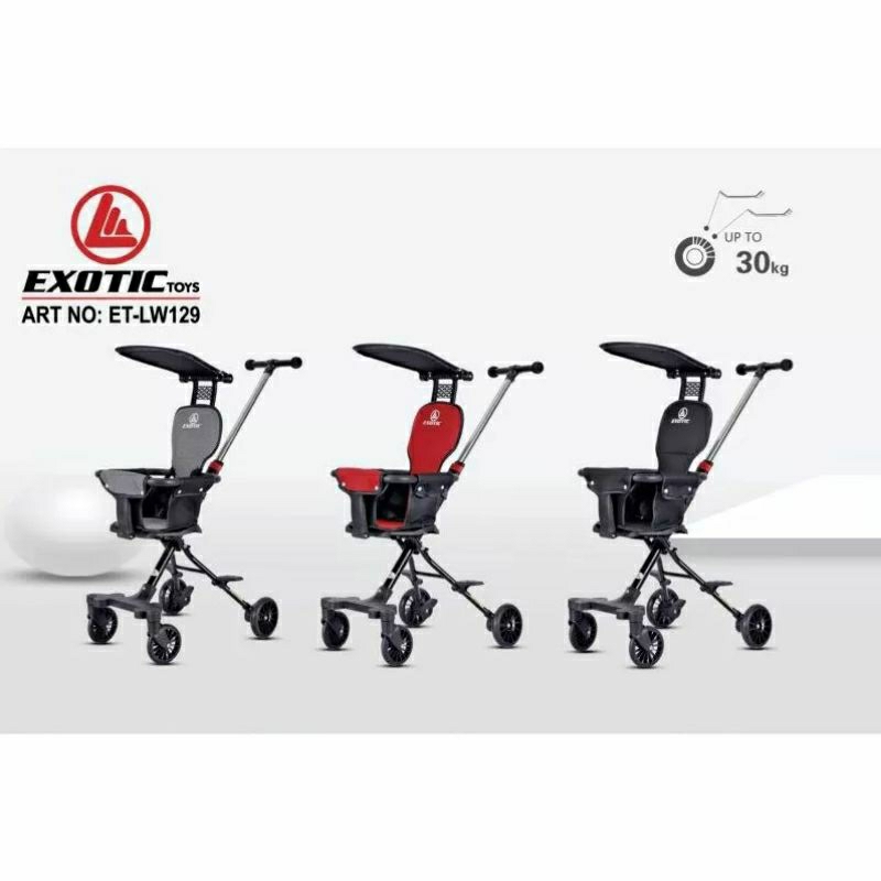 Exotic ET-LW 129 Magic Stroller / Kereta Dorong Bayi Exotic / Magic Stroller Exotic LW 129