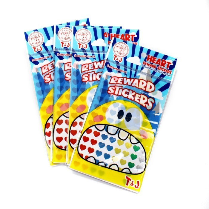 

STICKER Tom and Jerry REWARD STICKER Warna - Warni 1 PAK ISI 5 sheets