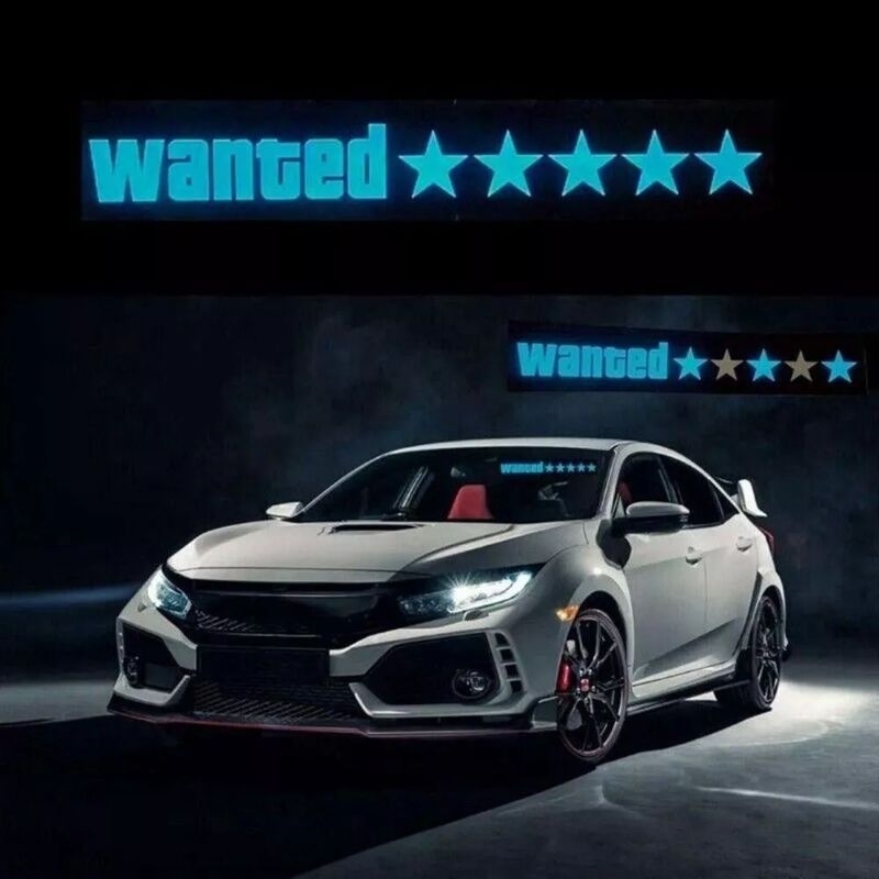JDM Sticker Mobil LED Car Sticker JDM
