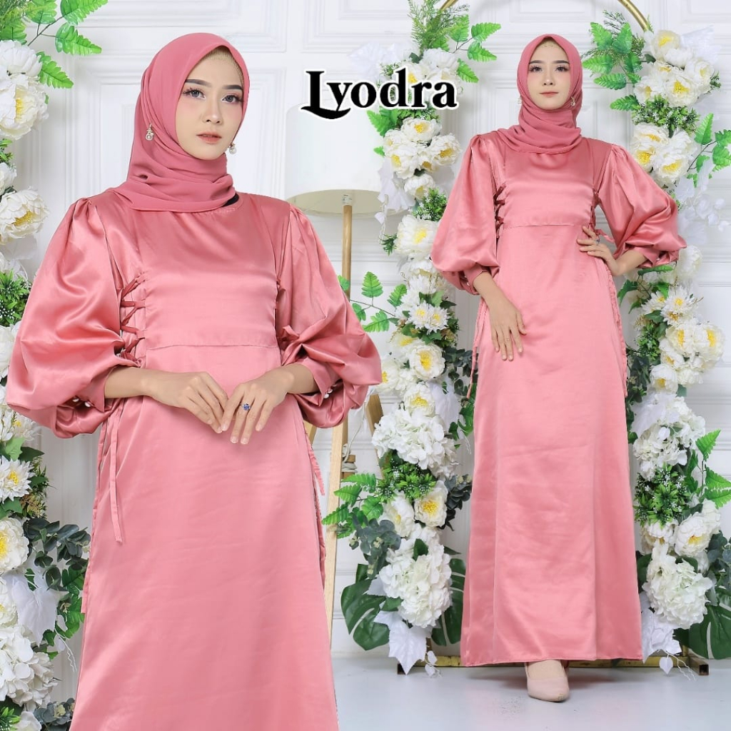 MAXI LYODRA / MAXI WANITA TERBARU / MAXI PESTA POPULER / MAXI TRENDY KEKINIAN / FASHION MUSLIM