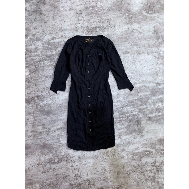 Vivienne Westwood Anglomania Black Stripe Dress/blouse