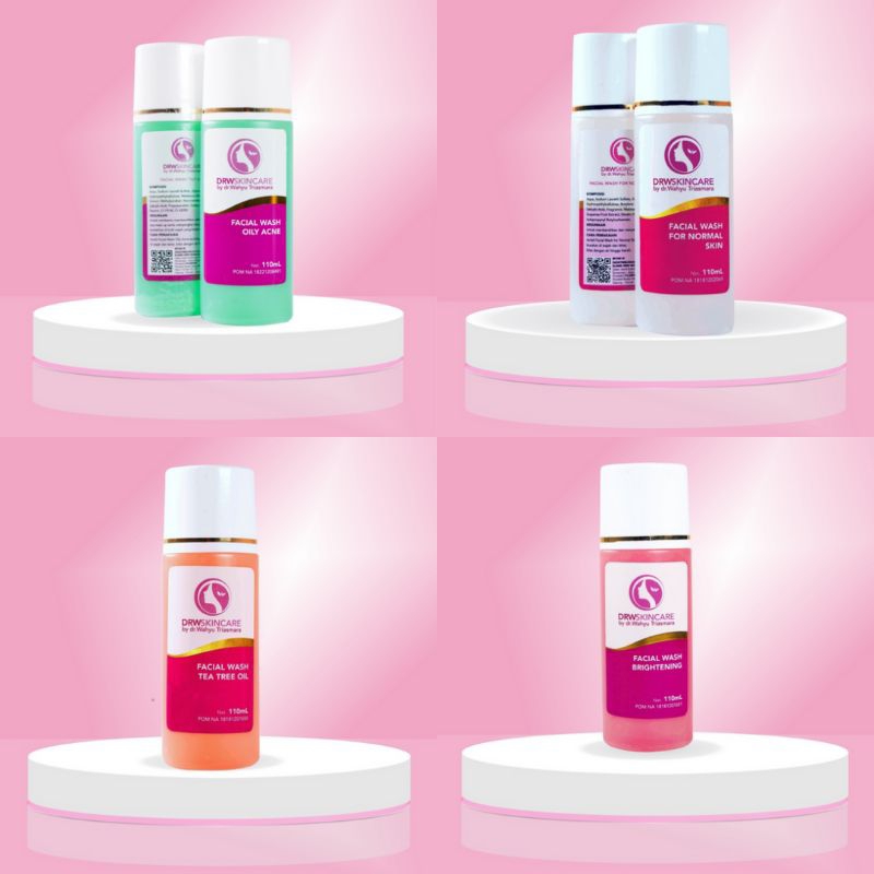 DRW SKINCARE / DRW SKINCARE FACIAL WASH / FACIAL WASH ACNE / FACIAL WASH JERAWAT / FACIAL WASH NORMA