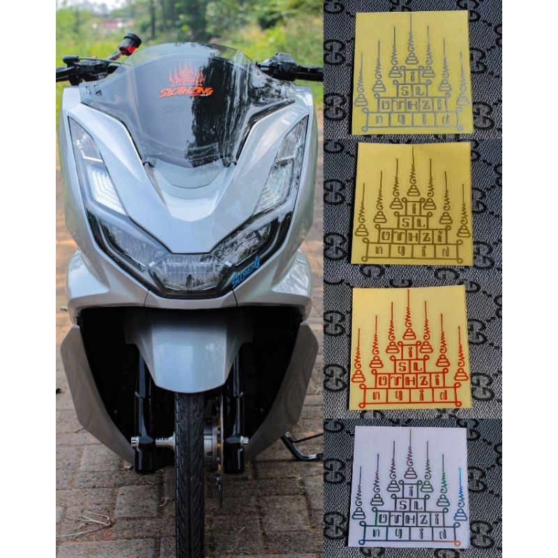 STICKER SLOTHZING INDONESIA UNIVERSAL