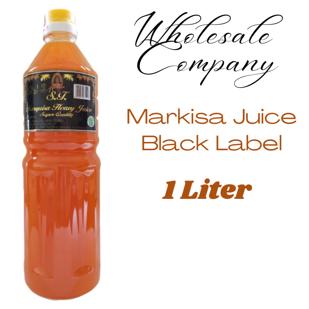 

Sirup markisa juice black label 1 liter sarang tawon asli medan