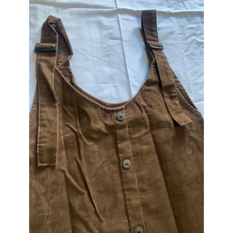[PRELOVED]_ #Overall#dress overall#DRESS OVERALL CORDUROY