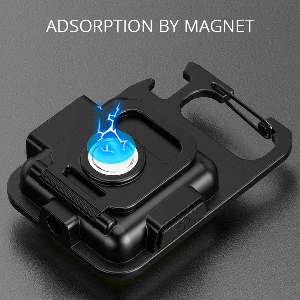 Mini Cob Keychain Lampu Senter Led Portable Light Usb Rechargeable Led Emergency Dengan Gantungan Kunci