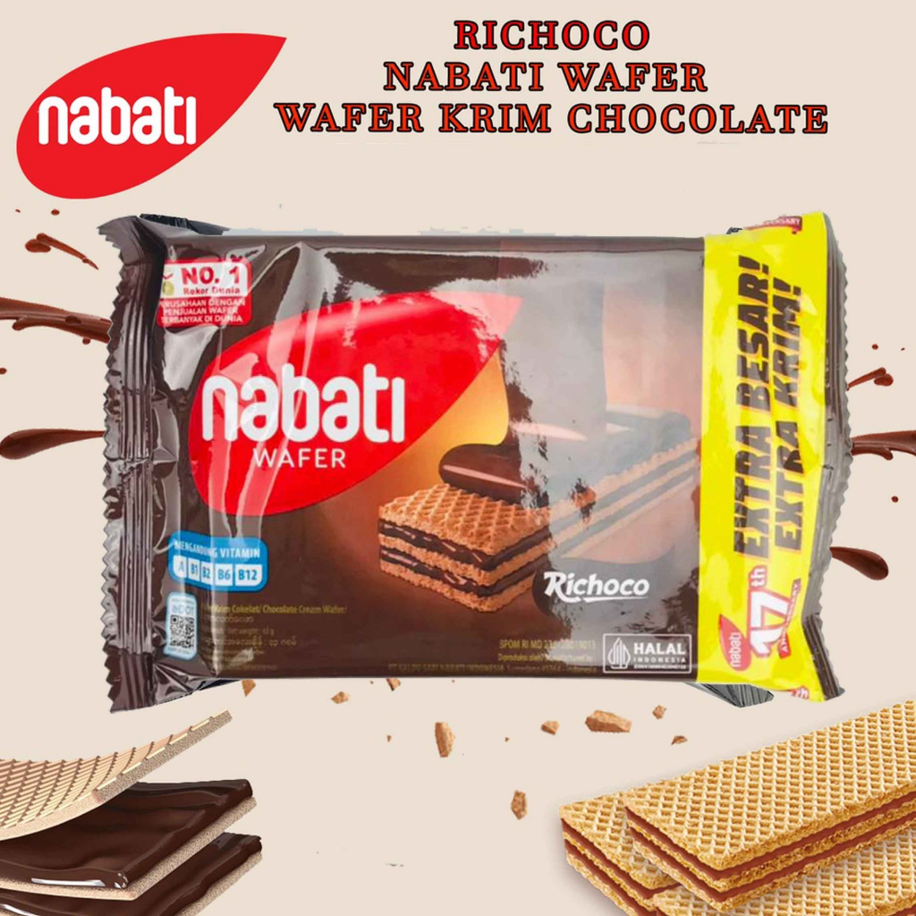 

Nabati / Coklat / Nabati coklat / wafer / 37g