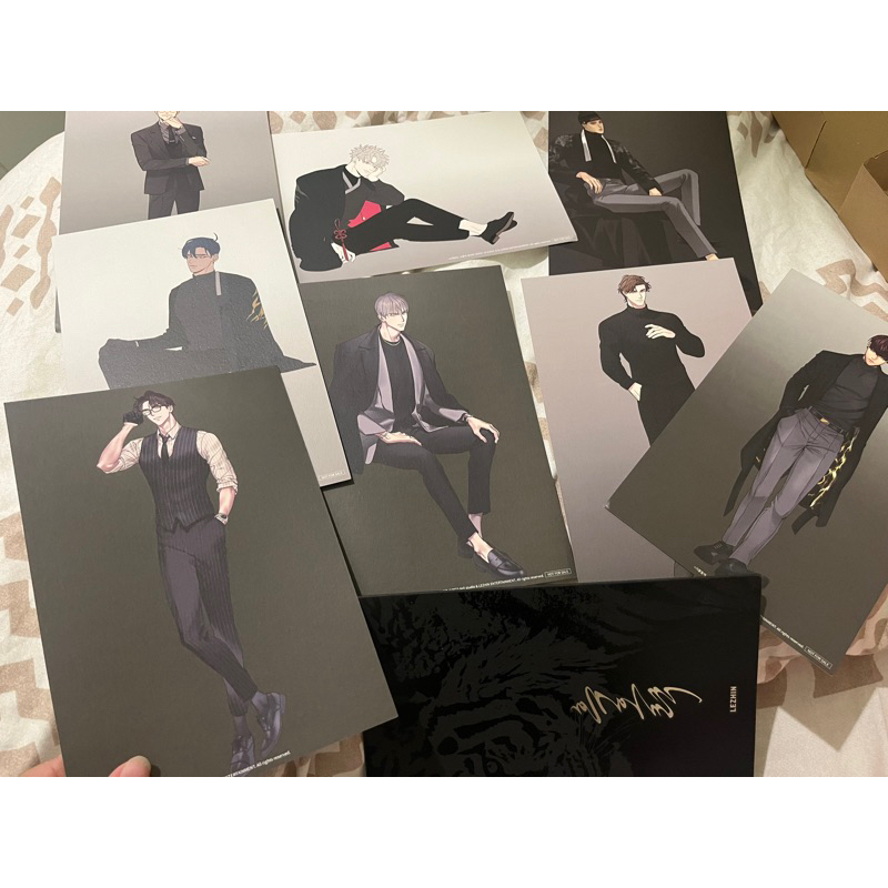 [BOOKED] POSTCARD LEZHIN CALENDER 2022