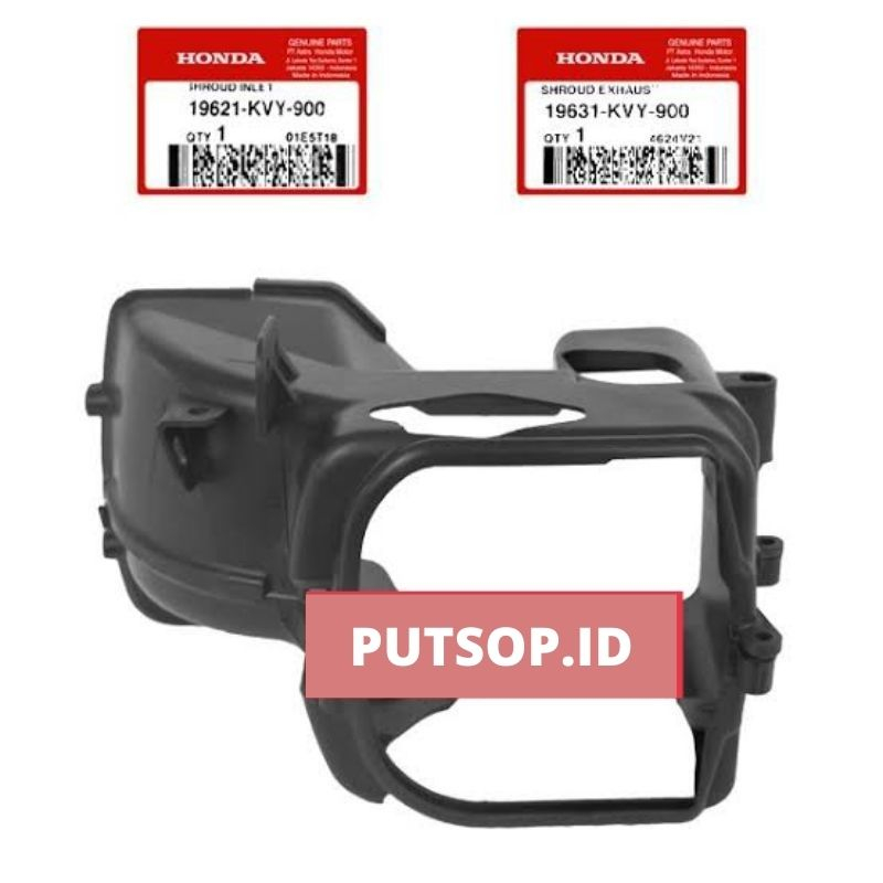 Cover Mesin Tutup Mesin beat karbu Scoopy karbu spacy karbu original AHM | Cover Mesin Original AHM 