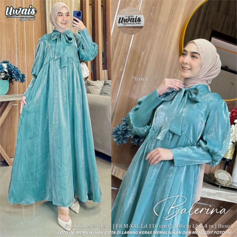 Balerina gamis terbaru original uwais