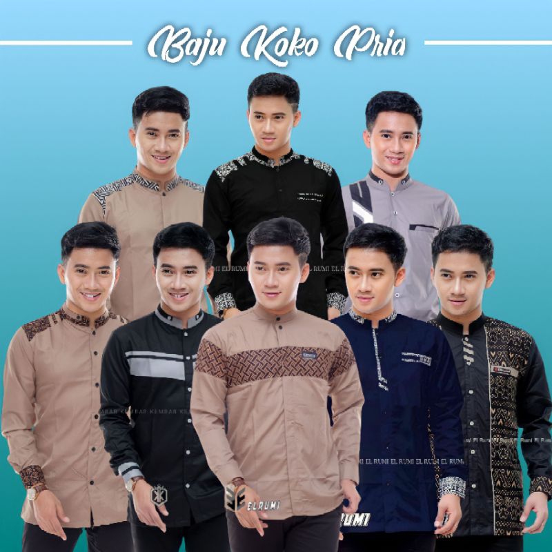 (TERLARIS) Baju koko terbaru 2023 | koko hadroh pria | koko hadroh lengan panjang | seragam hadroh a