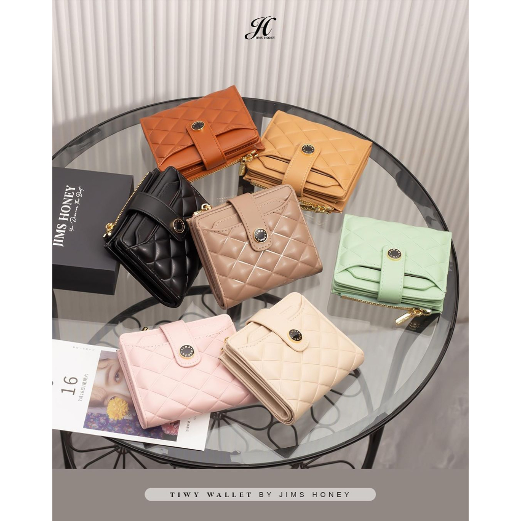 Dompet Wanita TIWY Wallet JIMS HONEY Dompet Import Dompet Jims Honey Terbaru 2023 Dompet Lipat Dompe