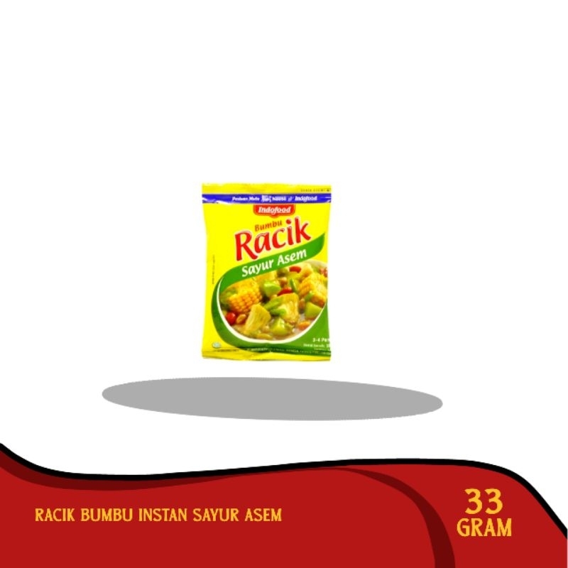 

Racik Bumbu Instan Sayur Asem 33 g