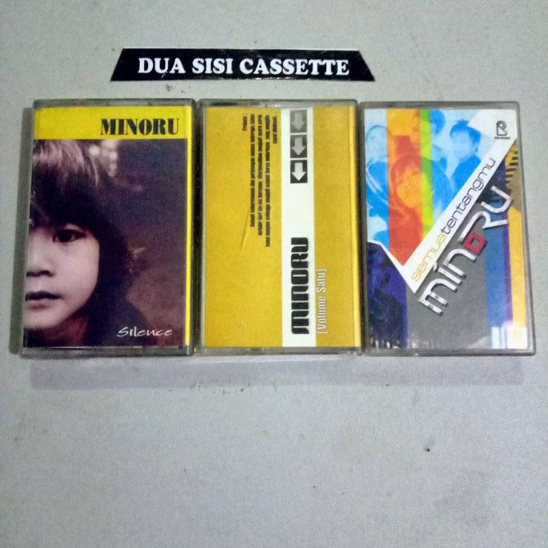 paket kaset minoru - vol satu -silent - semua tentangmu