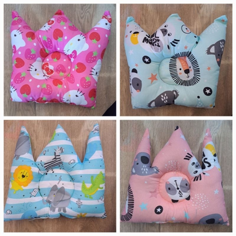 Bantal Bayi Bantal Peyang Bantal Mahkota Bayi Bantal Karakter