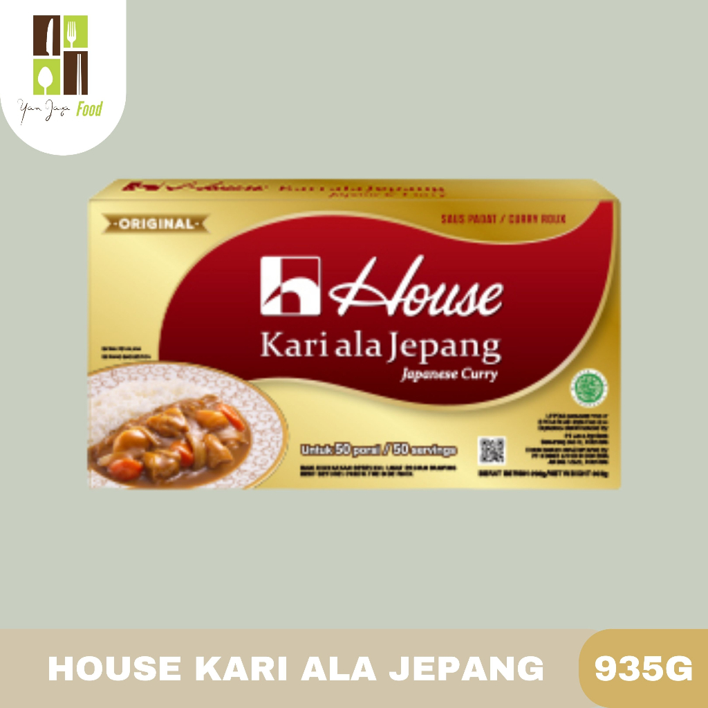 

House Kari Ala Jepang / Saus Padat / Curry Roux 935gr