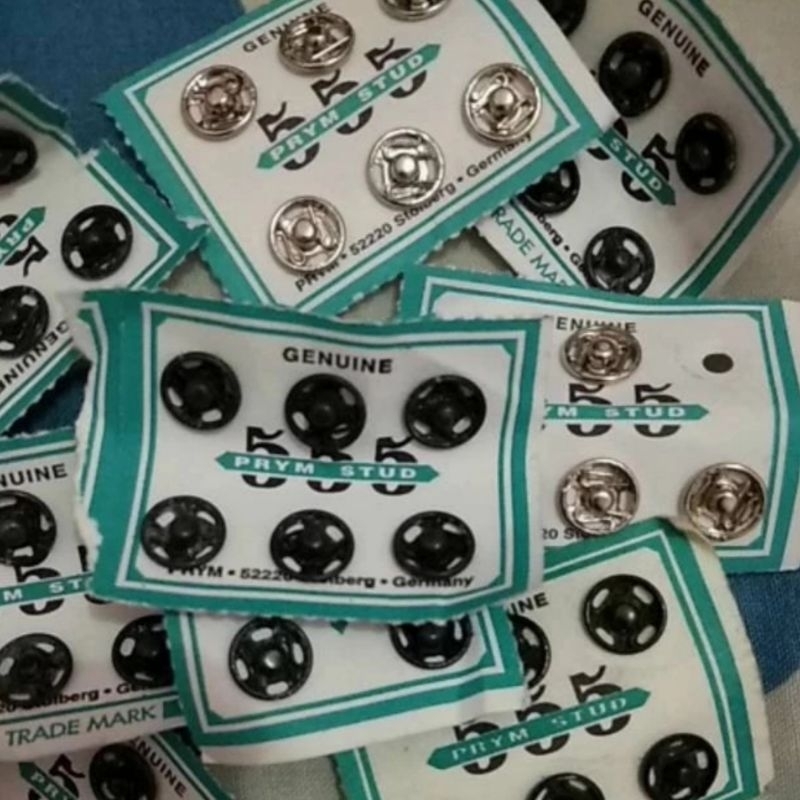 Kancing cetet / Kancing tindis - Hitam