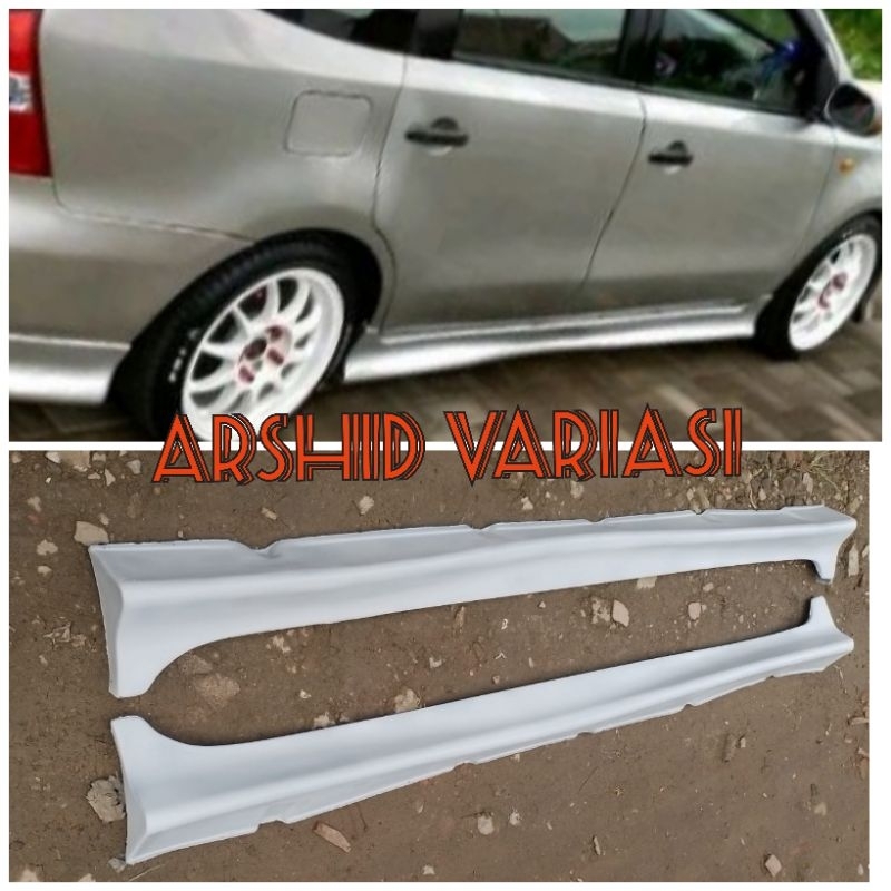 bodykit samping grand livina 2007 - 2012